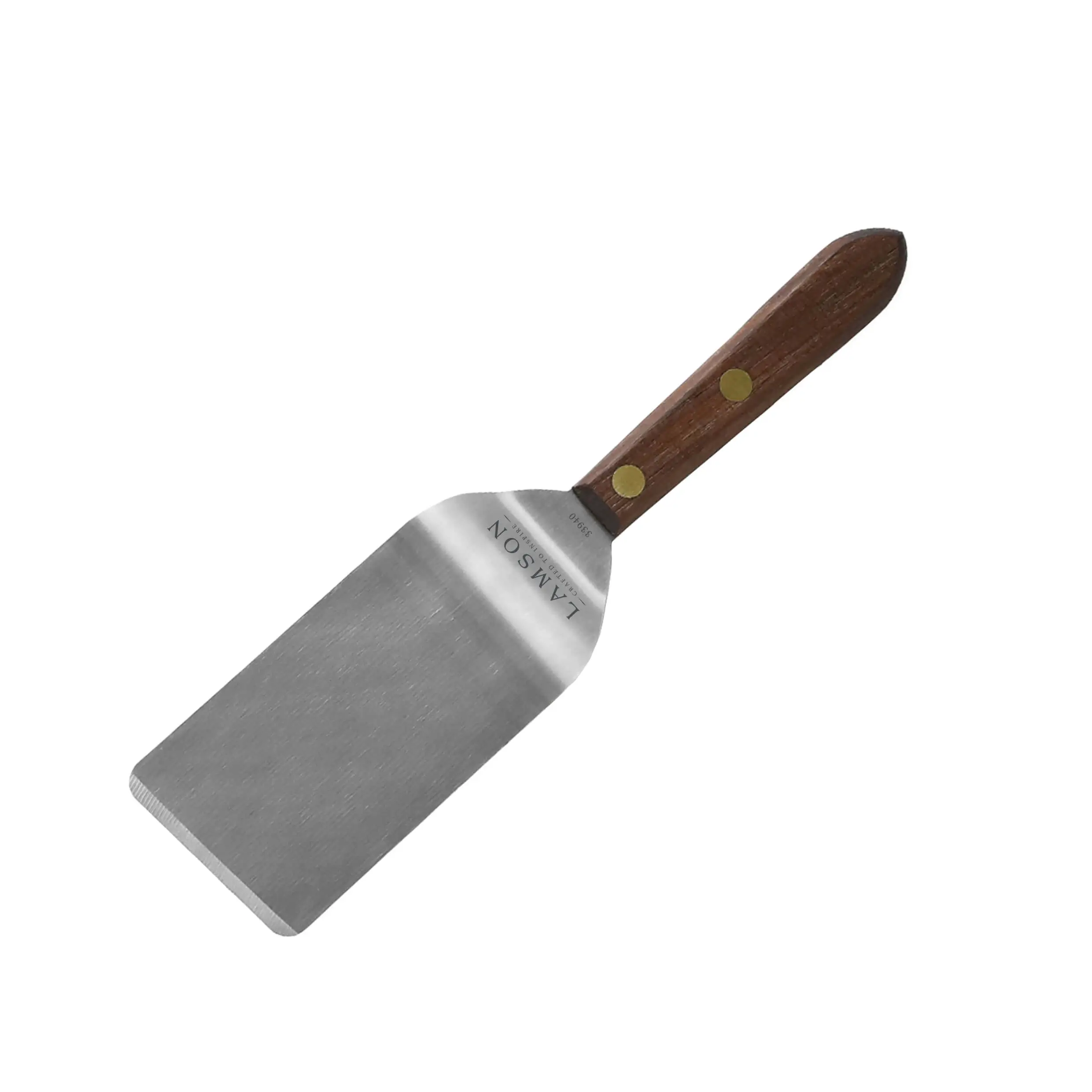 2.5" x 4" Easy-Entry Turner with Walnut Handle